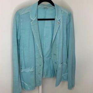 Sandwich Long Sleeve Button Up Cotton Women’s Top